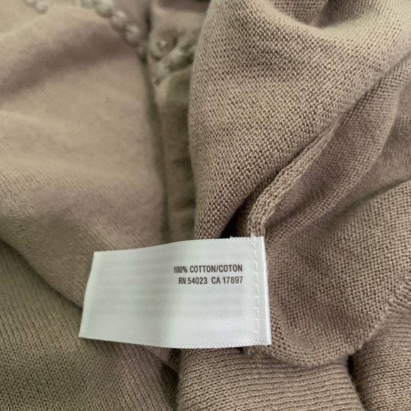 Old Navy Women's Cardigan Sweater Taupe 2X New - Picture 6 of 8